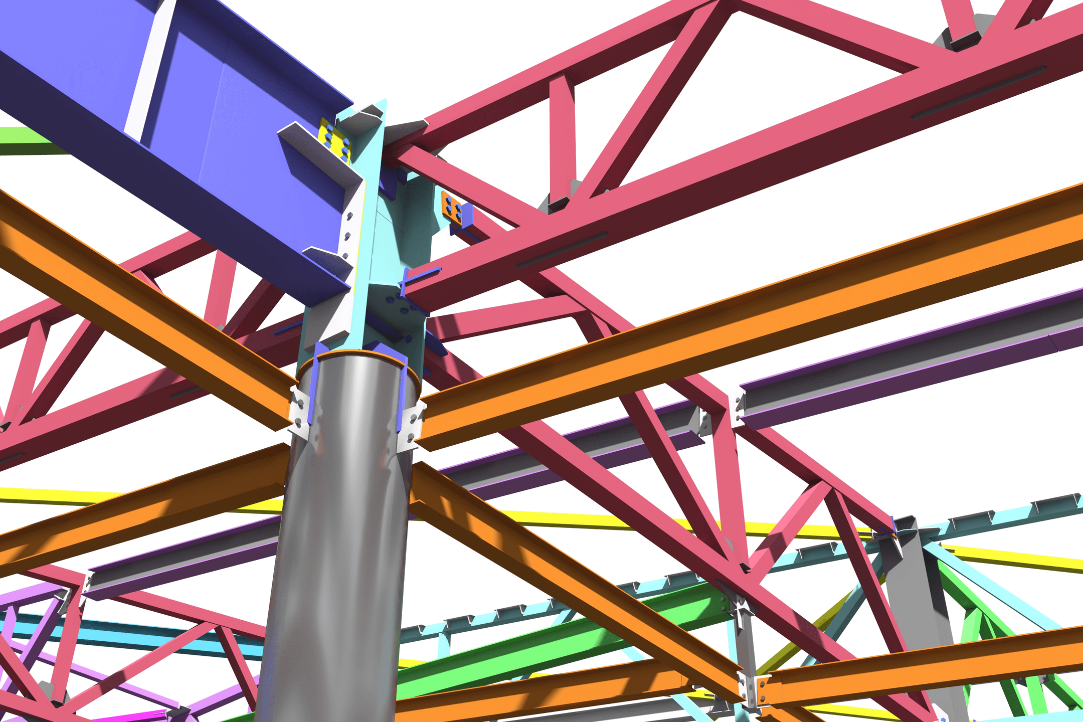 Steelwork 3D model